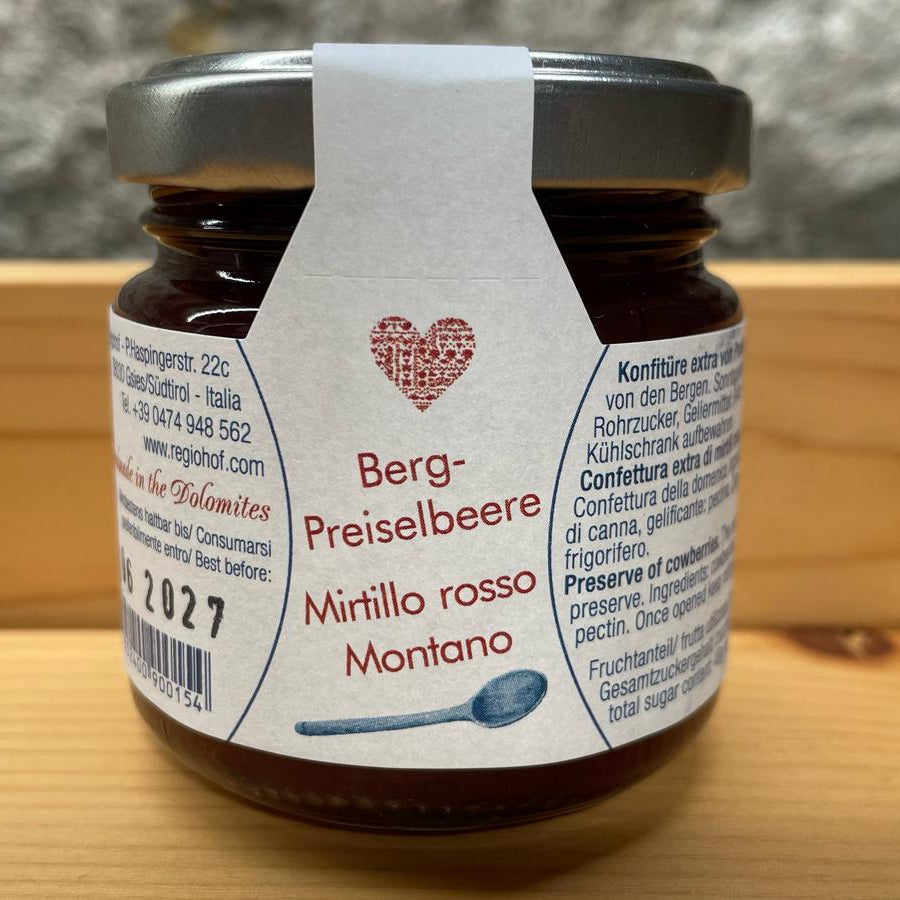 Mountain cranberry jam 110g