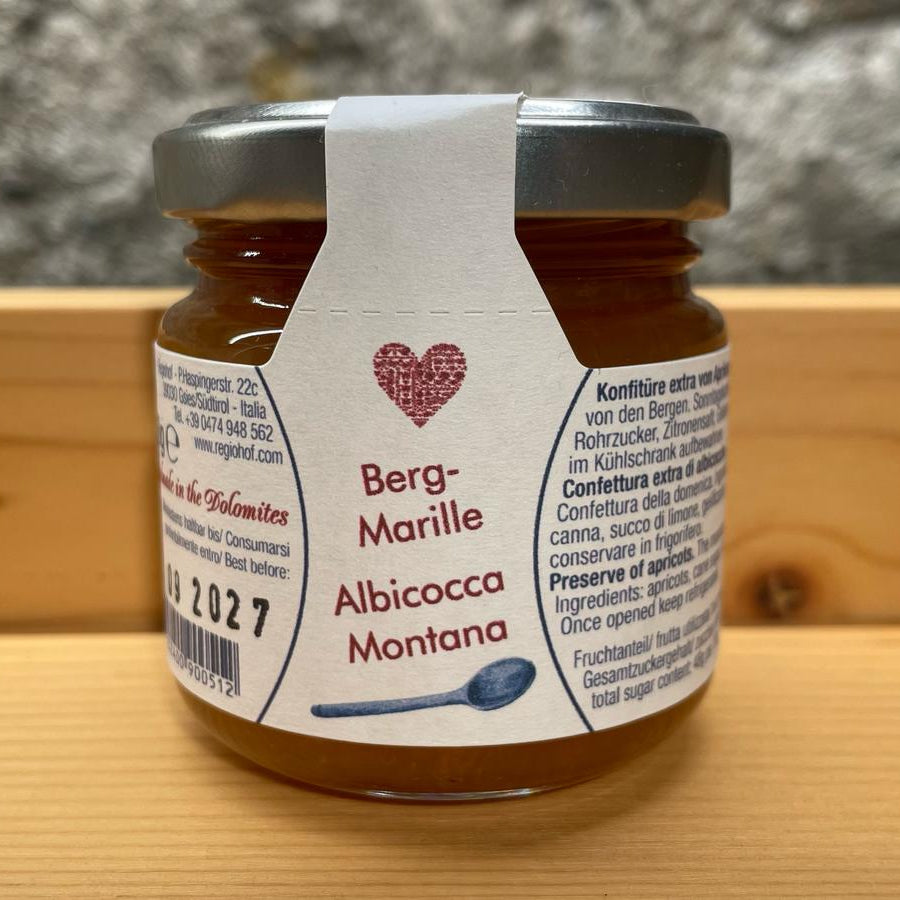 Mountain apricot jam 110g