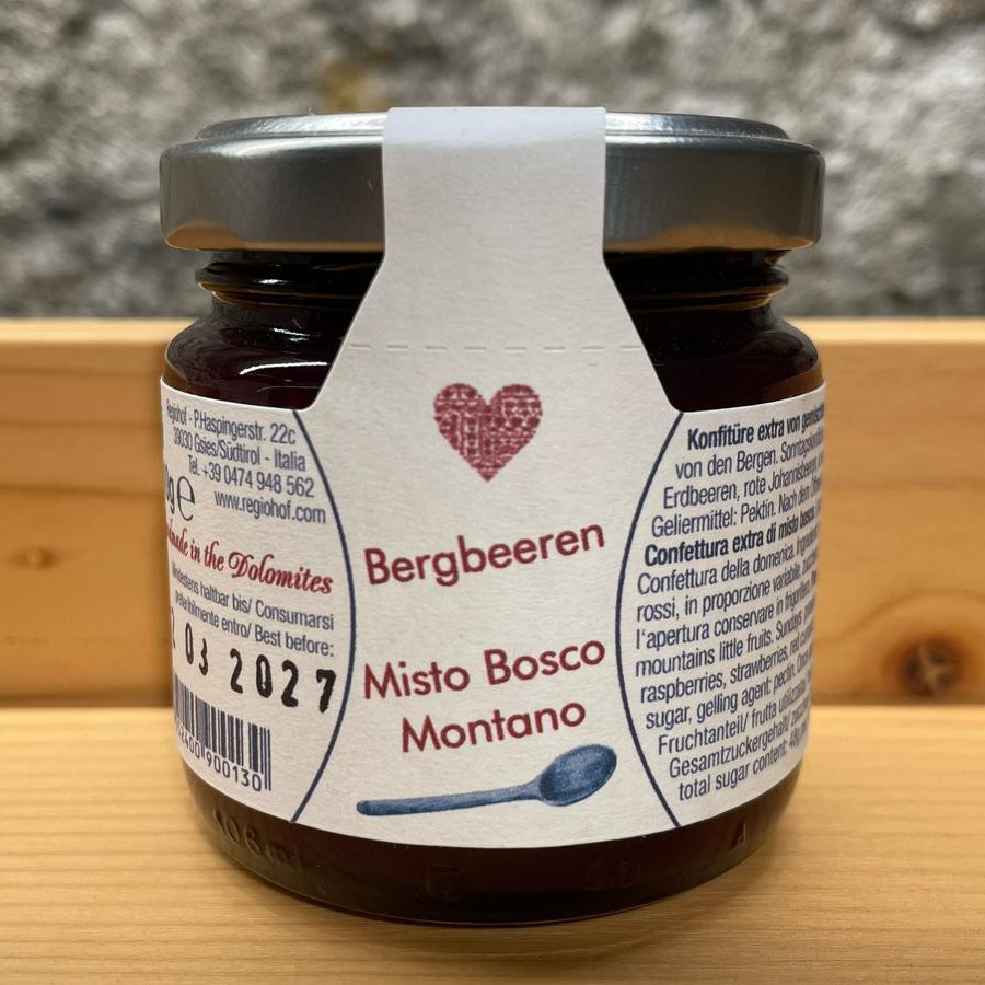 Mountain berry jam 110g