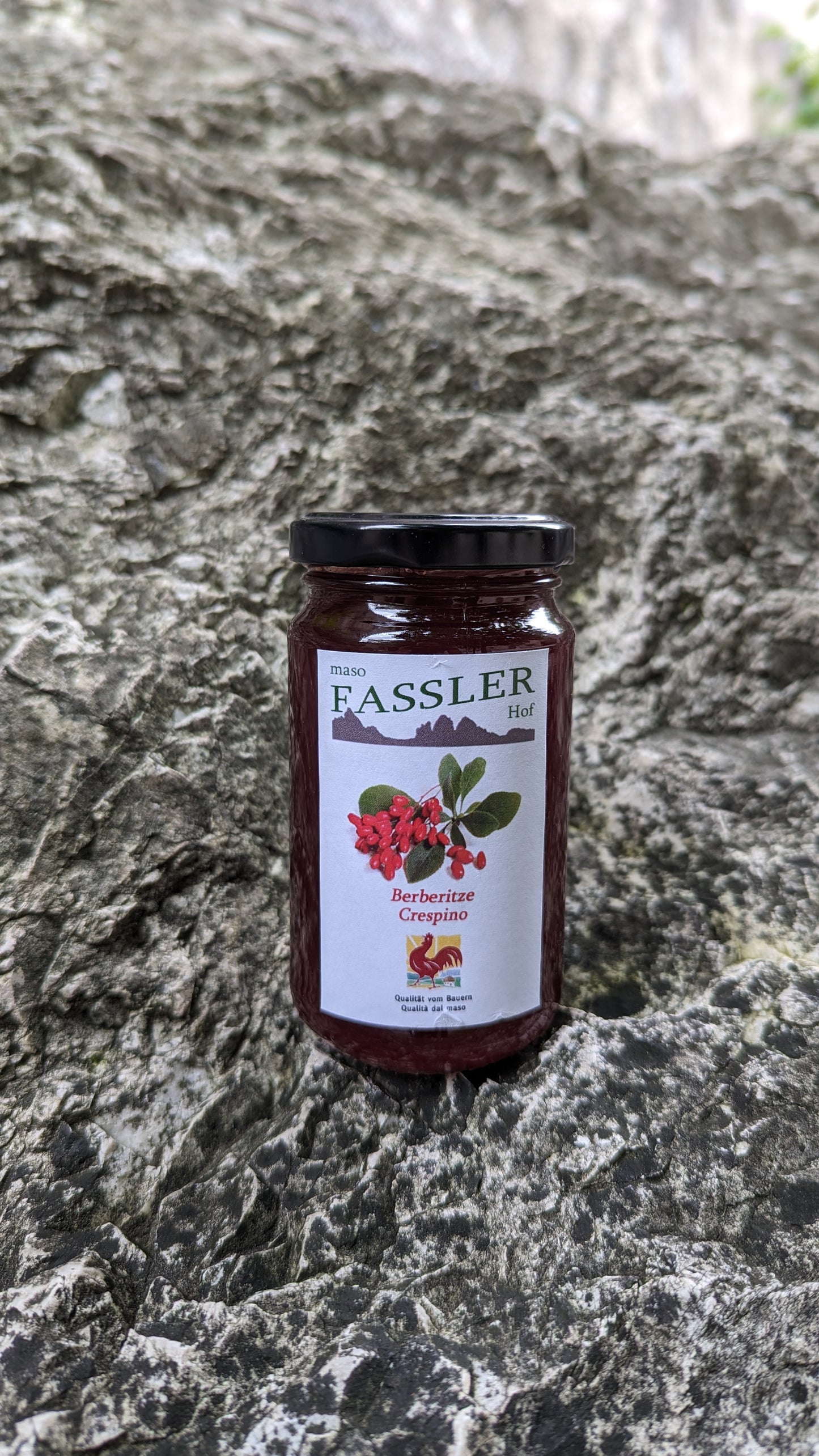 Fruchtaufstrich Berberitze 230g Fasslerhof