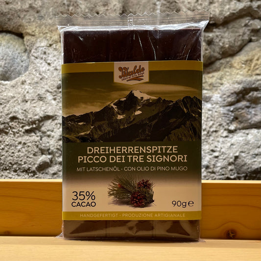 Schokolade Dreiherrenspitze 90g